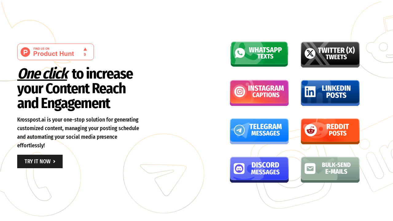 KrossPost with Auto-Responder screenshot