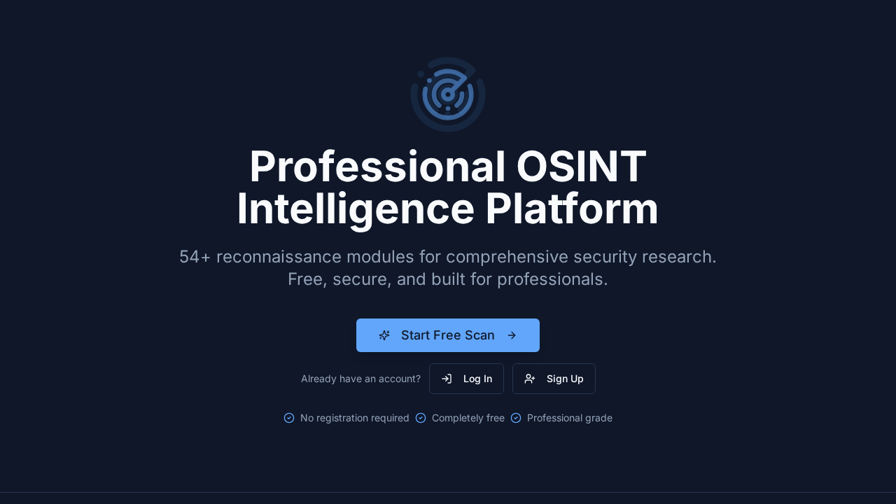 easyOSINT screenshot