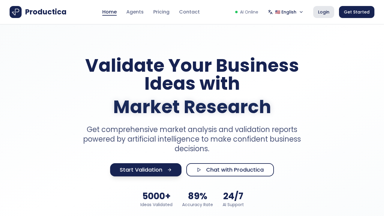 Productica screenshot