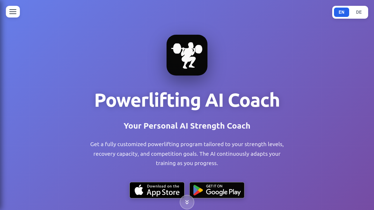 Powerlifting AI Coach screenshot