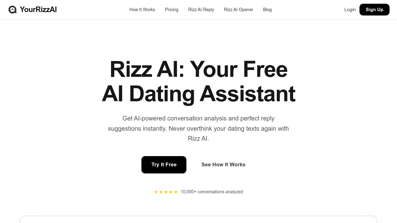 YouRizzAI screenshot