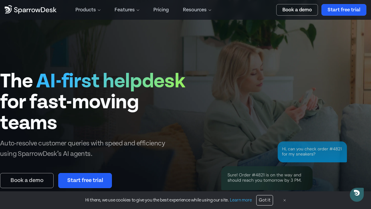 SparrowDesk screenshot