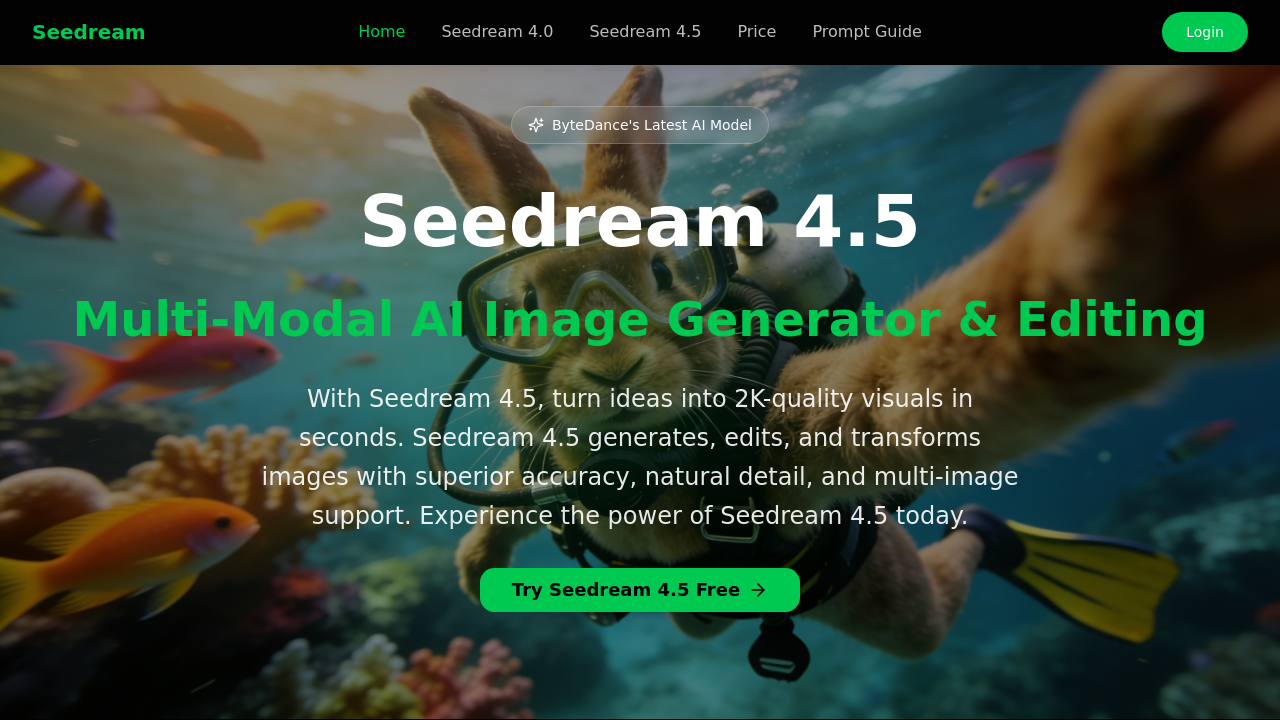 Seedream screenshot