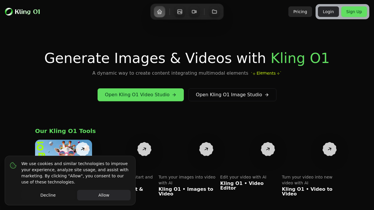 Kling O1 Pro screenshot