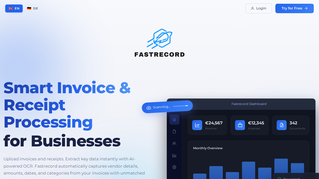 Fastrecord screenshot