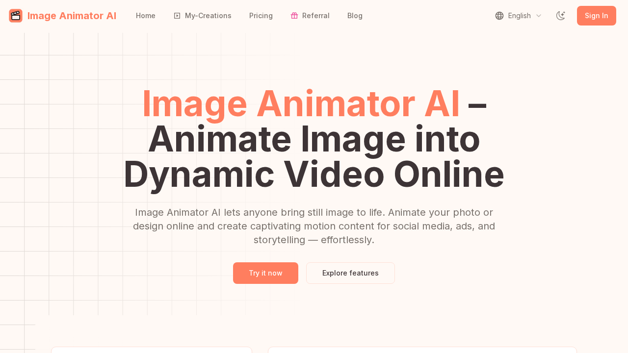 Image Animator AI screenshot