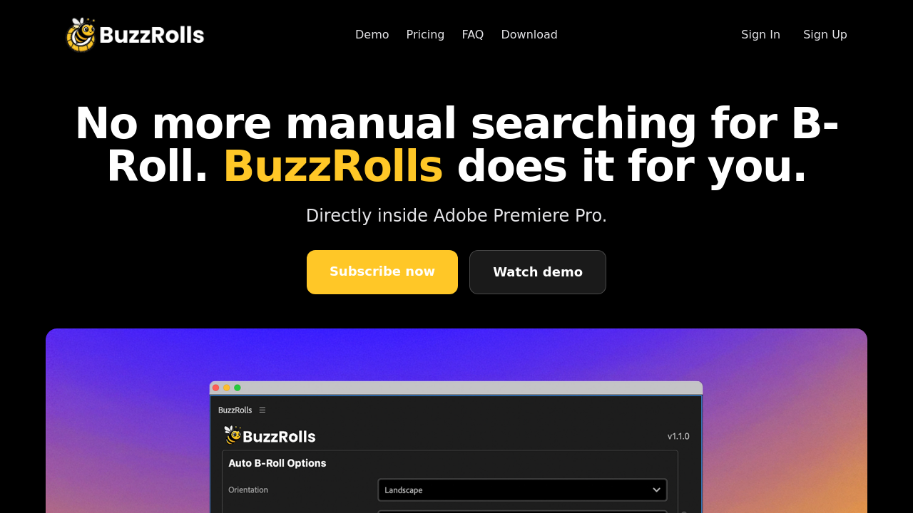 BuzzRolls screenshot