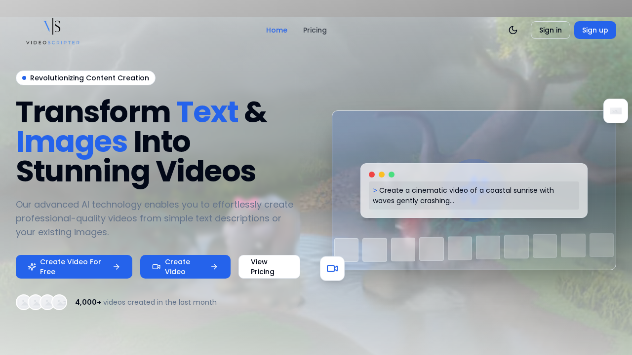 VideoScripter screenshot