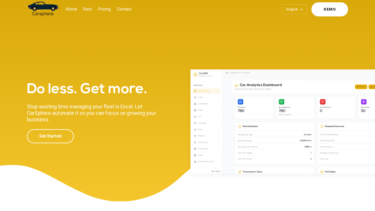 CarSphere screenshot