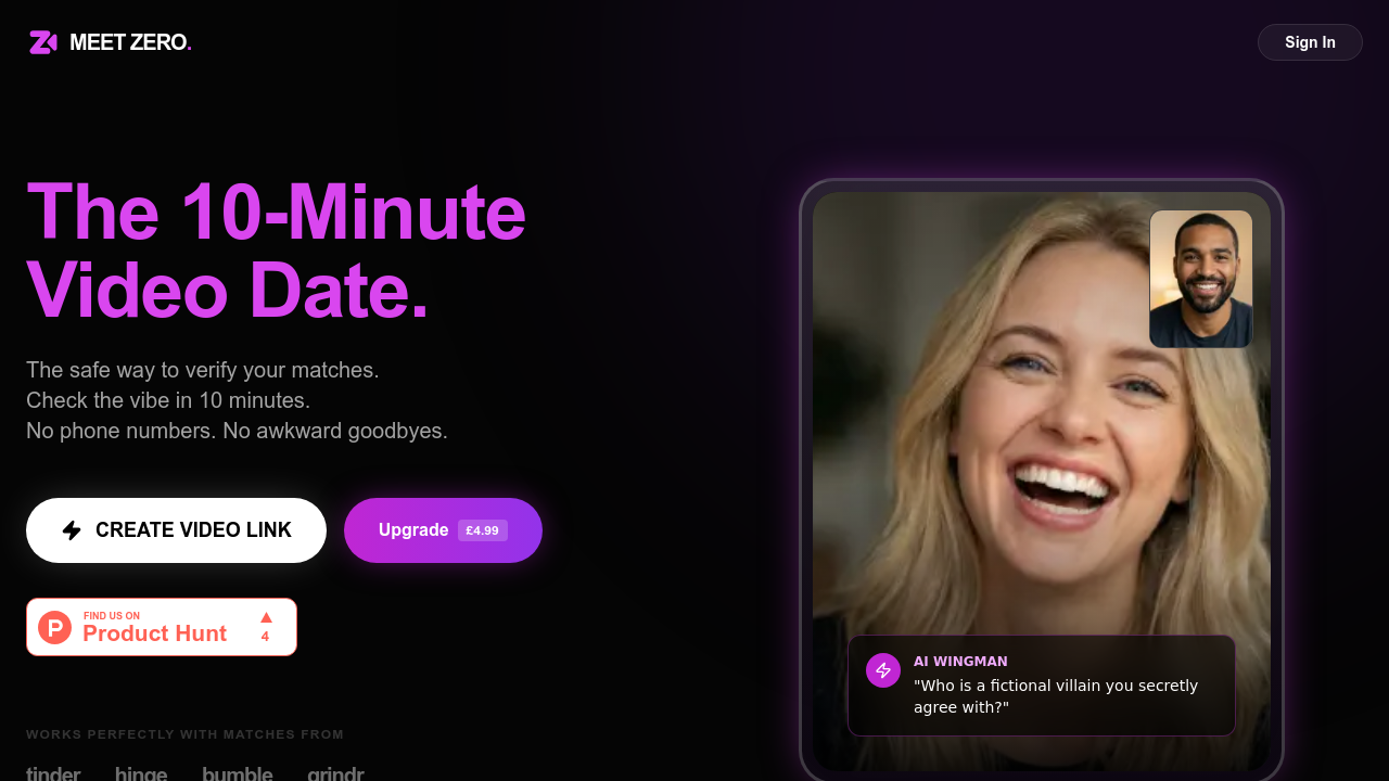 Meet Zero screenshot