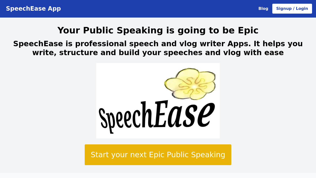 SpeechEase screenshot